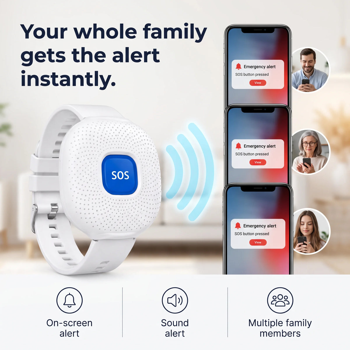 SOS Alert Bracelet